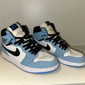 Nike Air Jordan University Blue 1s